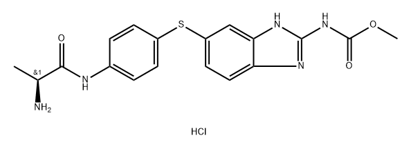 Denibulin Hydrochloride Structure