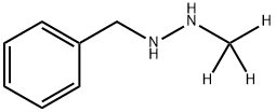 13C,2H3]-1-苄基-2-甲基肼氢溴酸盐 结构式