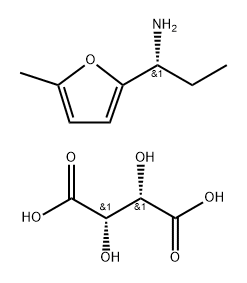 1R)-1-(5-Methyl-2-furyl)-1-propanamine, D-Tartaric acid|