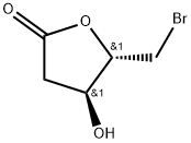D-erythro-Pentonic acid, 5-bromo-2,5-dideoxy-, γ-lactone Structure