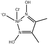 2,3-丁二酮 二(肟基-ΚN)]二氯化镍 结构式