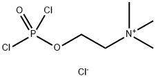 Ethanaminium, 2-[(dichlorophosphinyl)oxy]-N,N,N-trimethyl-, chloride (1:1) Structure