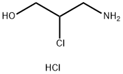 3-amino-2-chloropropan-1-ol hydrochloride, 78542-58-2, 结构式