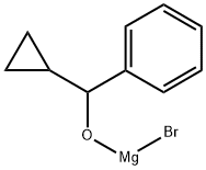 (Cyclopropylphenylmethoxy)magnesium bromide, Fandachem 结构式