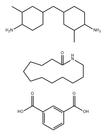 1,3-Benzenedicarboxylic acid, polymer with azacyclotridecan-2-one and 4,4-methylenebis2-methylcyclohexanamine Structure