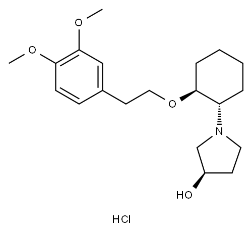Vernakalant Impurity 5 ((3R,1'S,2'S)-Isomer) HCl Structure