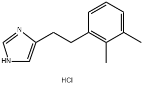 4-(2,3-dimethylphenethyl)-1H-imidazole hydrochloride Structure