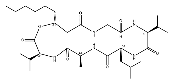 棒束孢菌素 B, 80111-95-1, 结构式