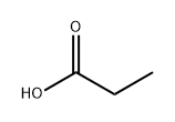 Propionic-2,3-14C1 acid (8CI) Struktur