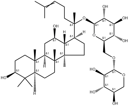 Gypenoside XIII, 80325-22-0, 结构式