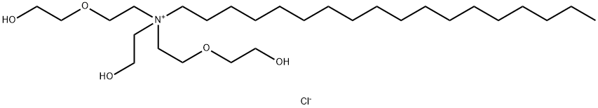 PEG-5 STEARYL AMMONIUM CHLORIDE Struktur