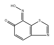 6,7-Benzothiazoledione,7-oxime(9CI) Structure