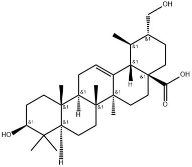 Rubifolic acid 化学構造式