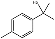 2-(4-甲基-1-苯基)-2-丙硫醇, 80819-94-9, 结构式