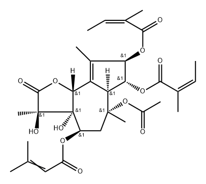 thapsivillosin A Struktur
