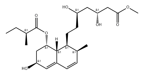 Pravastatin Methyl Ester 结构式