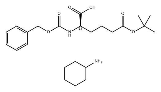 N-CBZ-R-2-氨基己二酸-6-叔丁酯 CHA,81148-56-3,结构式