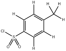 4-Toluenesulfonyl-d7 Chloride Structure
