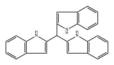 tri(1H-indol-2-yl)methane,81259-35-0,结构式
