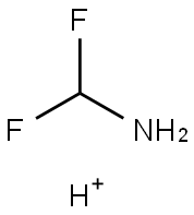 Methanamine, 1,1-difluoro-, conjugate acid (9CI) 结构式