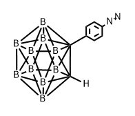 4-(1,2-dicarba-closo-dodecaboran-2-yl)benzenediazonium Structure