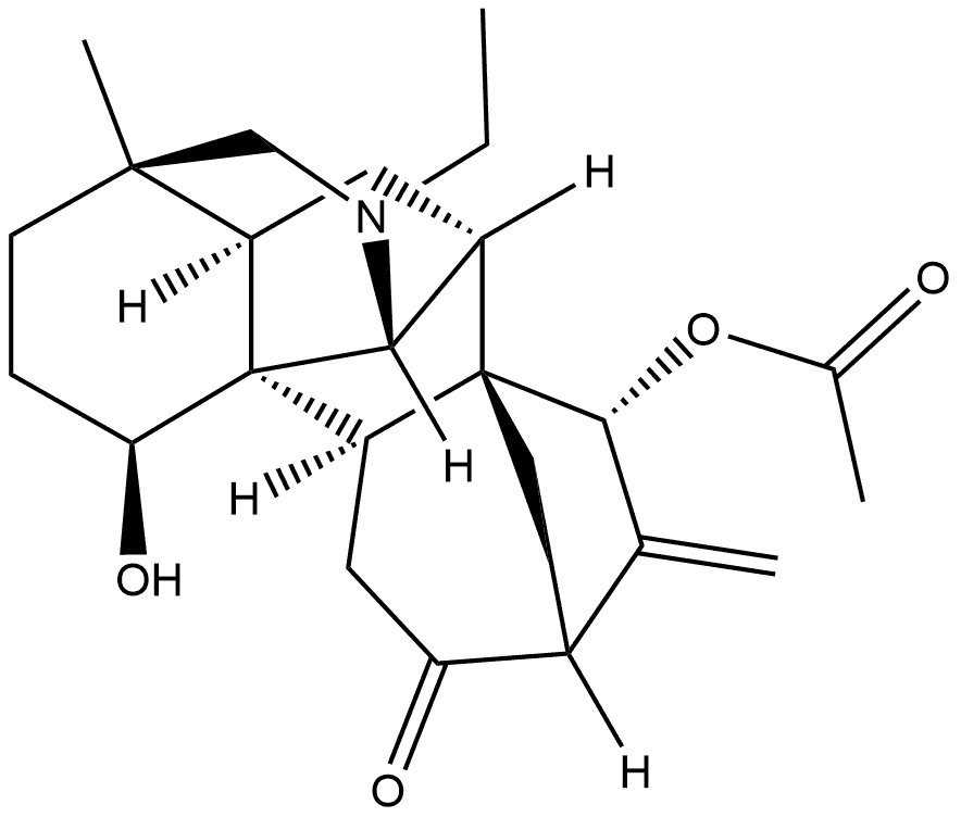 15-Acetylsongorine Struktur