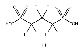 1,1,2,2,3,3‐HEXAFLUOROPROPANE‐1,3‐DISULFONIC ACID DIPOTASSIUM SALT,82727-17-1,结构式