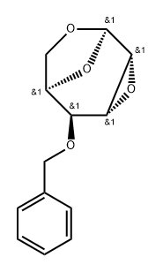.beta.-D-Gulopyranose, 1,6:2,3-dianhydro-4-O-(phenylmethyl)- 结构式