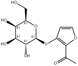 Galactosylisomaltol Struktur