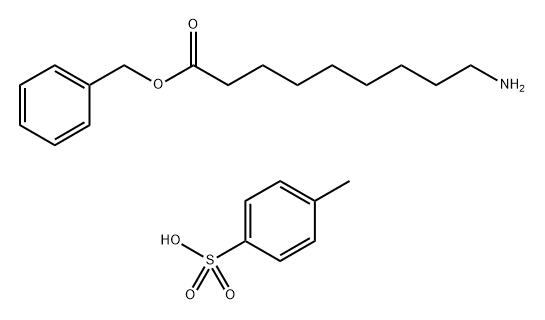 phenylmethyl ester- 9-amino- Nonanoic acidp-Methylphenylsulfonic acid Struktur