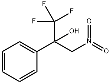 Benzenemethanol, α-(nitromethyl)-α-(trifluoromethyl)- Struktur