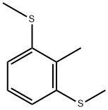 (2-methyl-1,3-phenylene)bis(methylsulfane) Struktur