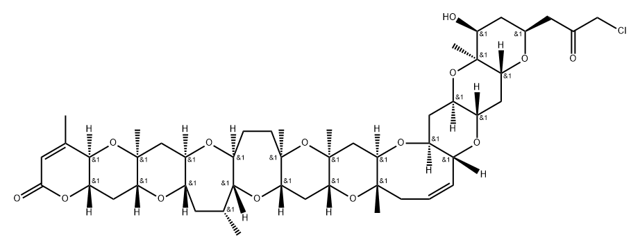 BREVETOXIN C 结构式