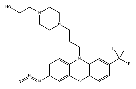 7-azidofluphenazine 结构式