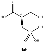 D(+)2-PHOSPHOGLYCERIC ACID SODIUM SA Structure