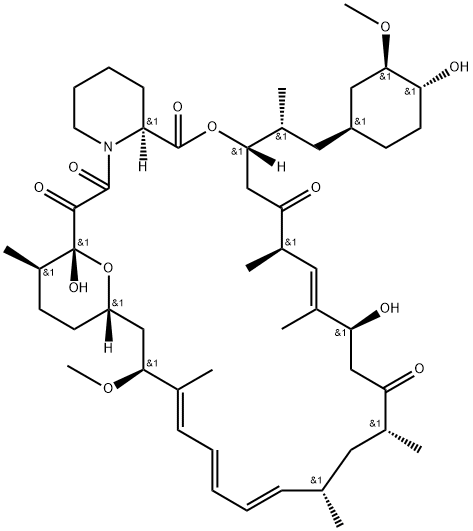 32-デメトキシラパマイシン 化学構造式