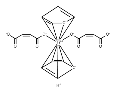 titanocene bis(hydrogenmaleinate) 结构式