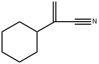 Cyclohexaneacetonitrile, α-methylene- Struktur