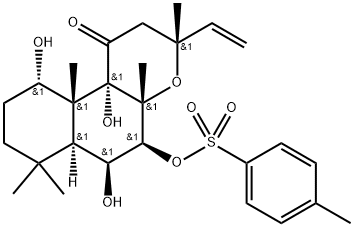 7-tosyl-7-desacetylforskolin 结构式