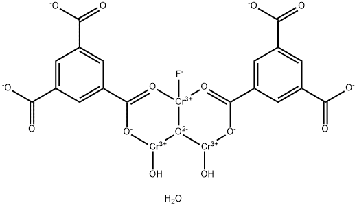 MOF:MIL-100(CR) 30埃 结构式