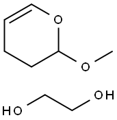 1,2-Ethanediol, reaction products with 3,4-dihydro-2-methoxy-2H-pyran Structure