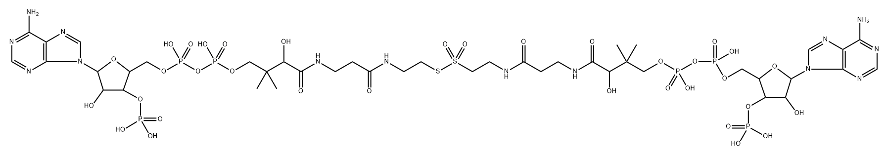 coenzyme A thiosulfonate,84122-84-9,结构式