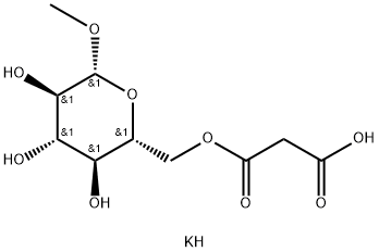 Methyl 6-O-trityl-a-D-glucopyranoside 结构式