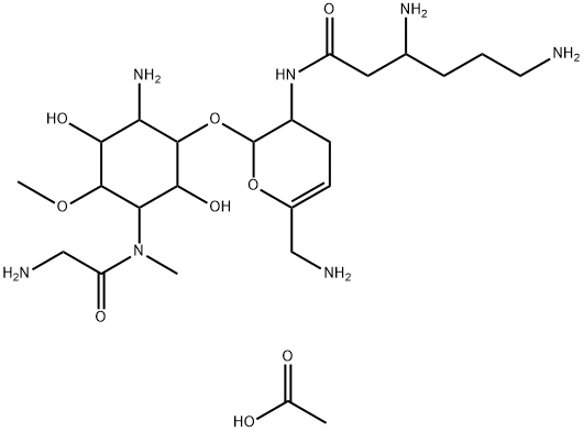 4-N-glycyllysinomicin Struktur