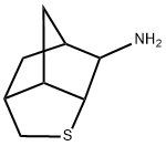 3,5-Methano-2H-cyclopenta[b]thiophen-6-amine,hexahydro-,(3-alpha-,3a-bta-,5-alpha-,6-bta-,6a-bta-)-(9CI) 结构式