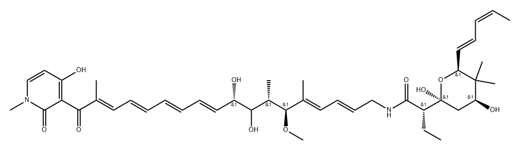 抗生素 A40A, 84600-89-5, 结构式