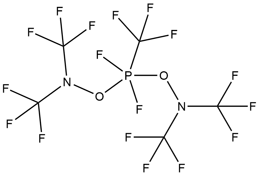 Methanamine, N,N'-[[difluoro(trifluoromethyl)phosphoranylidene]bis(oxy)]bis[1,1,1-trifluoro-N-(trifluoromethyl)- (9CI)