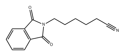 6-(1,3-dioxoisoindolin-2-yl)hexanenitrile Structure