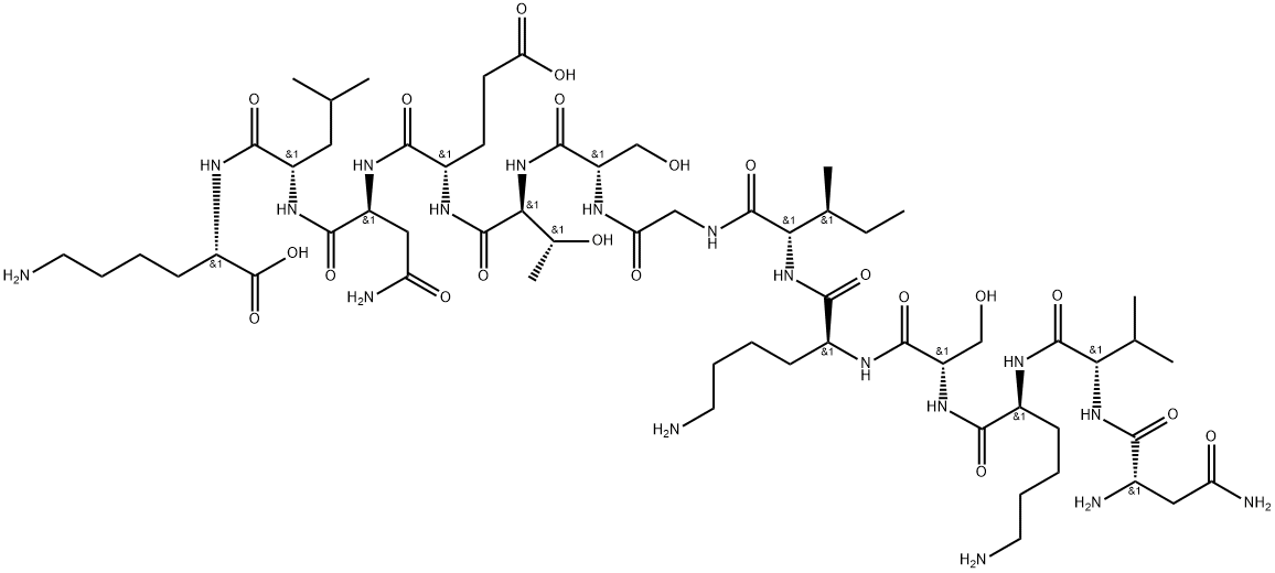 MARK底物多肽, 847991-34-8, 结构式