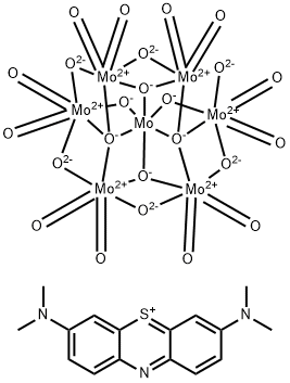 methylene blue paramolybdate 化学構造式